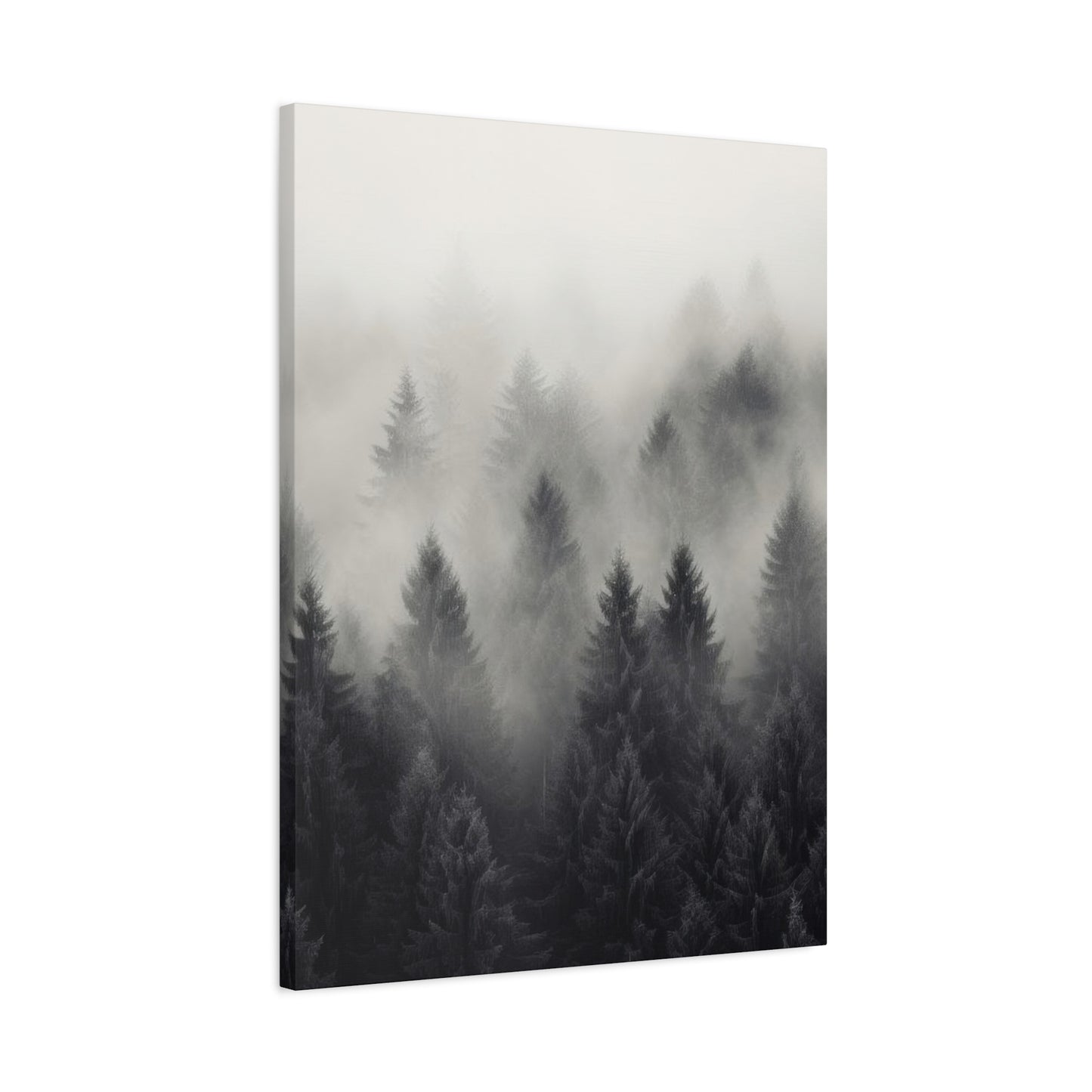 Forest Fog Grey Wall Art & Canvas Prints