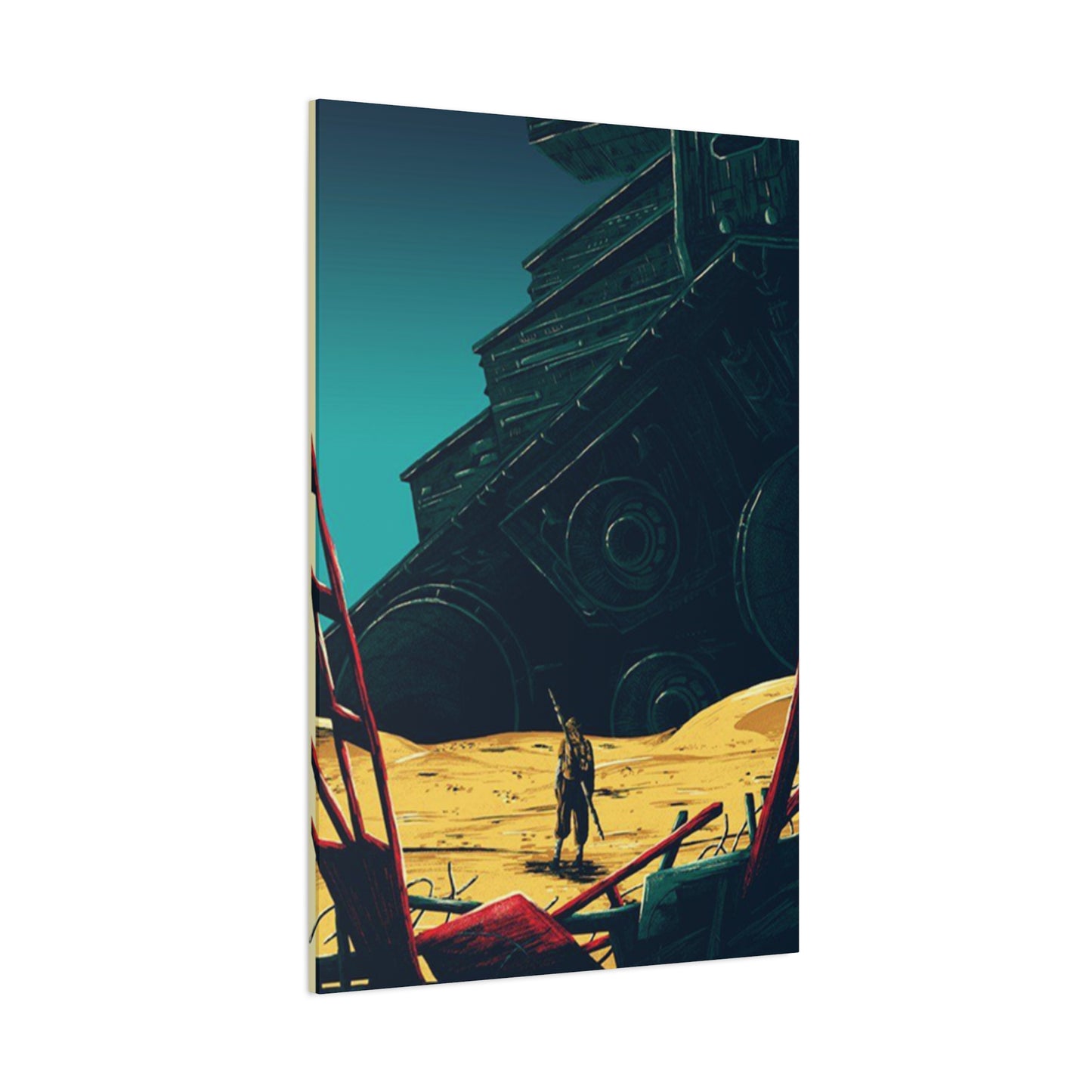 Star Wars The Force Awaken Poster Wall Art & Canvas Prints