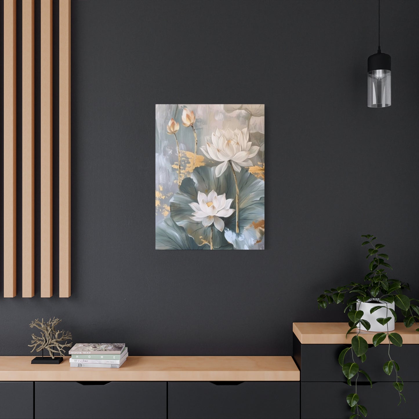 White Flower Earthy Opulence Wall Art & Canvas Prints