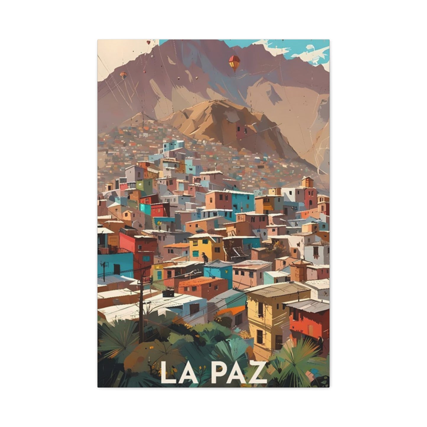 La Paz Bolivia Wall Art & Canvas Prints
