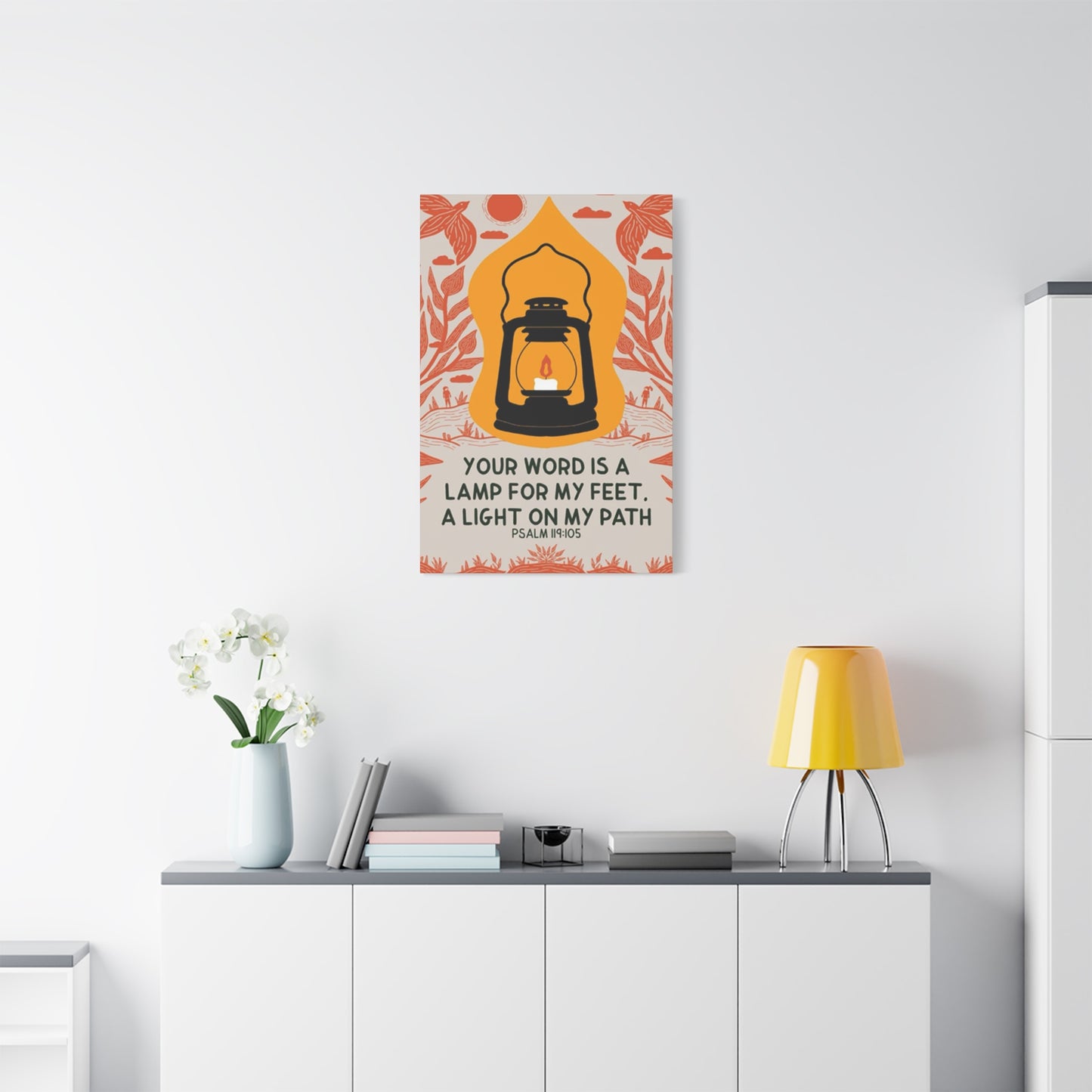 Candle Light Quote Poster Wall Art & Canvas Prints