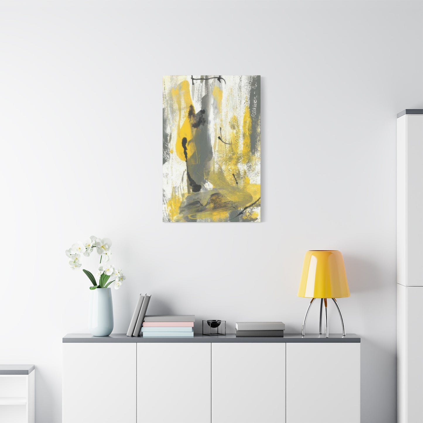 Joyce Combs Grey Movement Wall Art & Canvas Prints