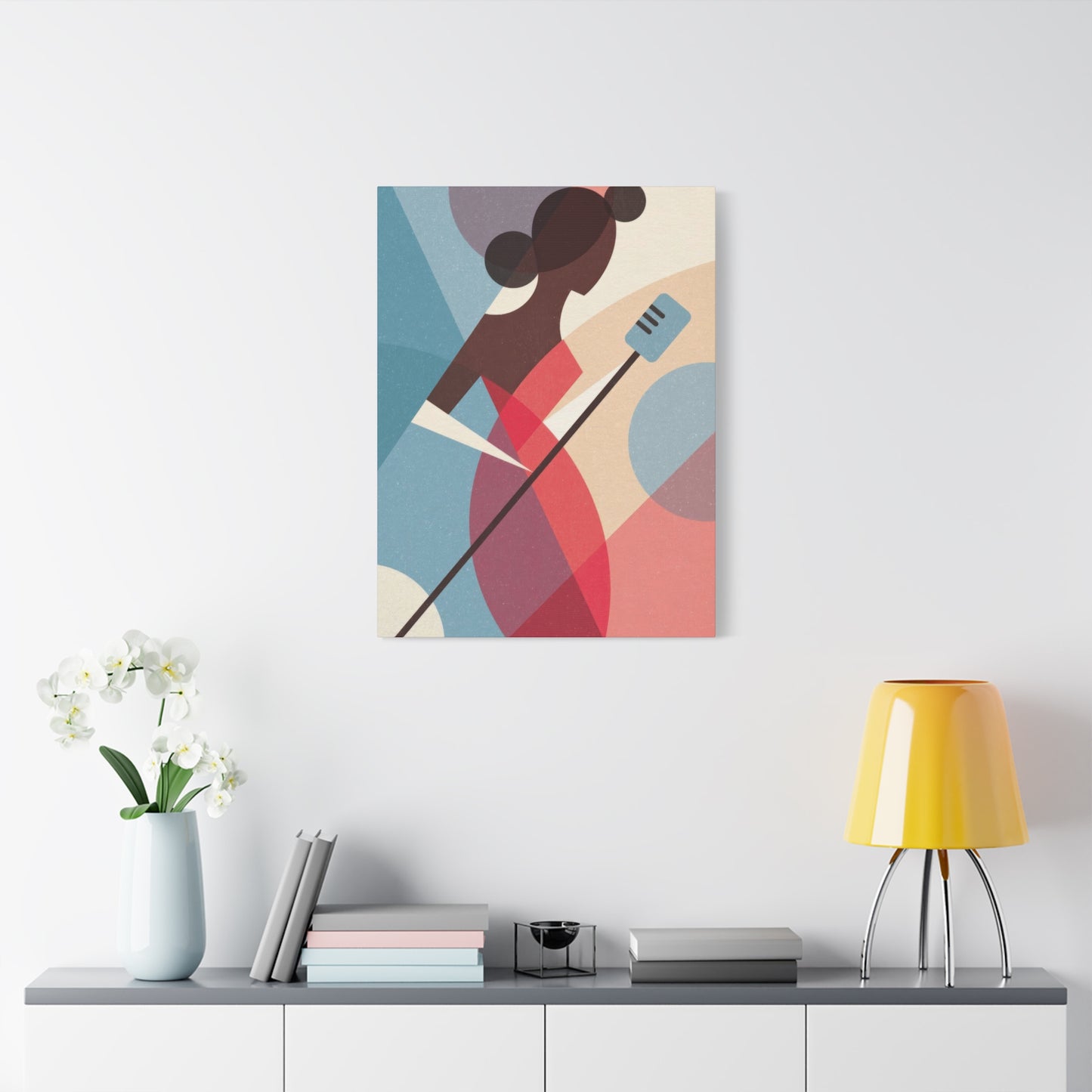 Women Singing Cubism Wall Art & Canvas Prints