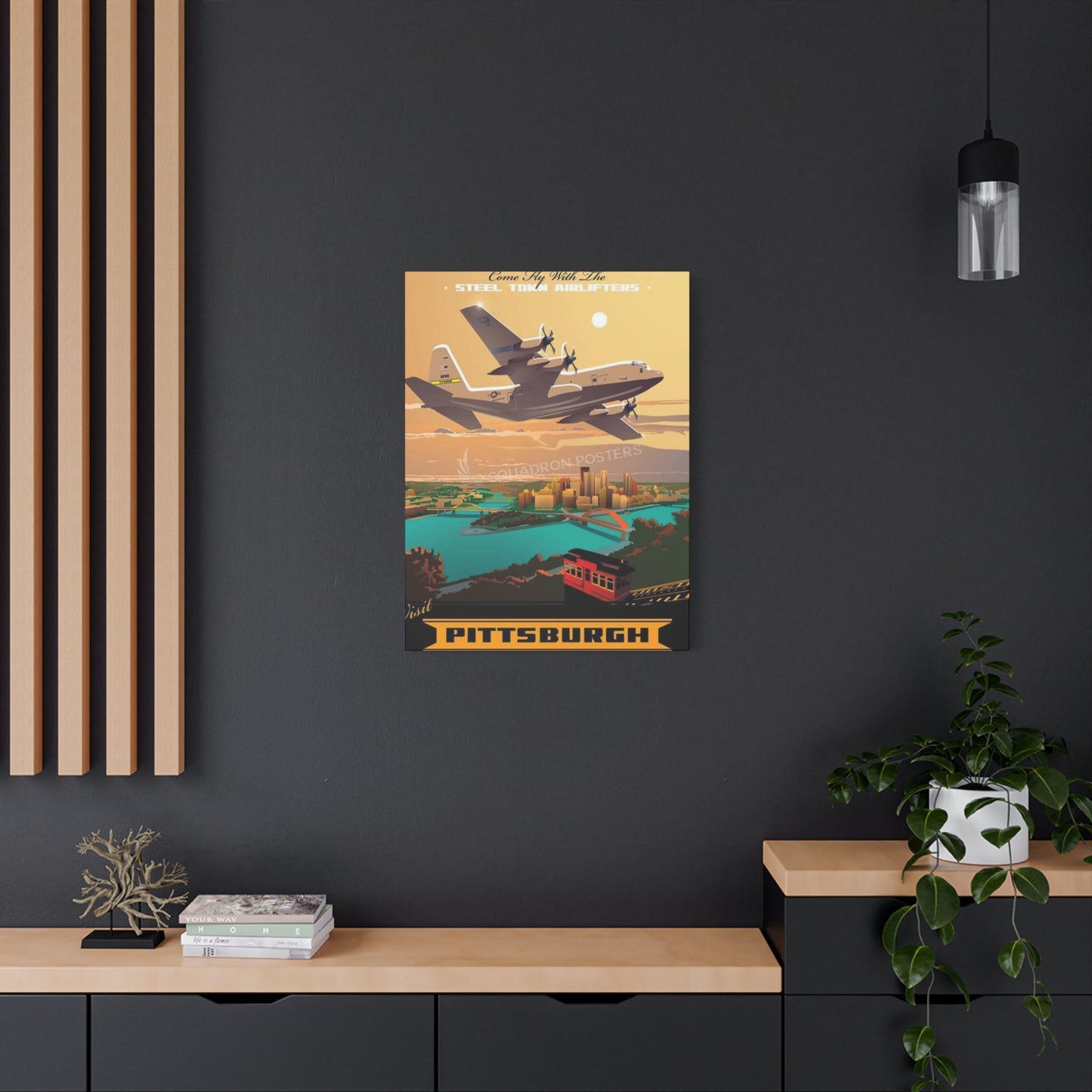Pittsburgh Airlifter Poster Wall Art & Canvas Prints