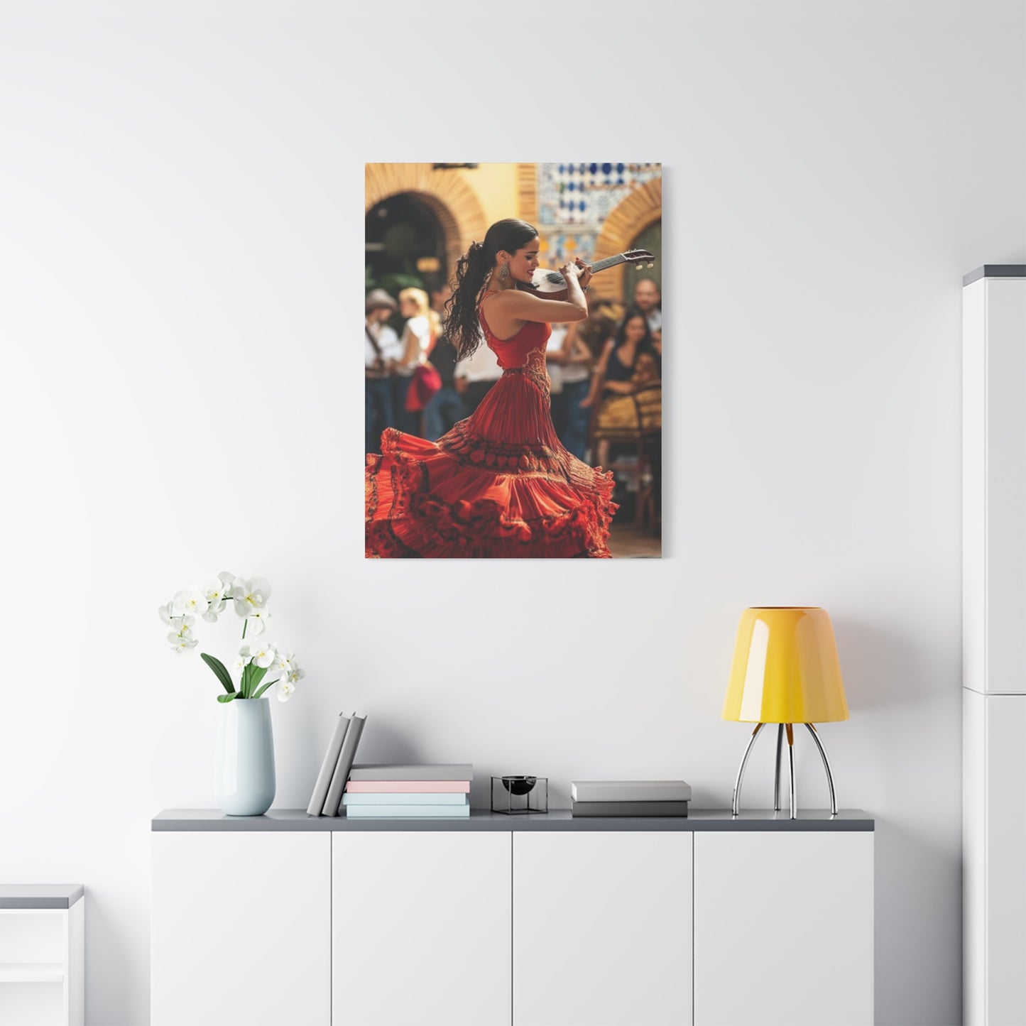 Spain Traditional Dance Wear Wall Art & Canvas Prints