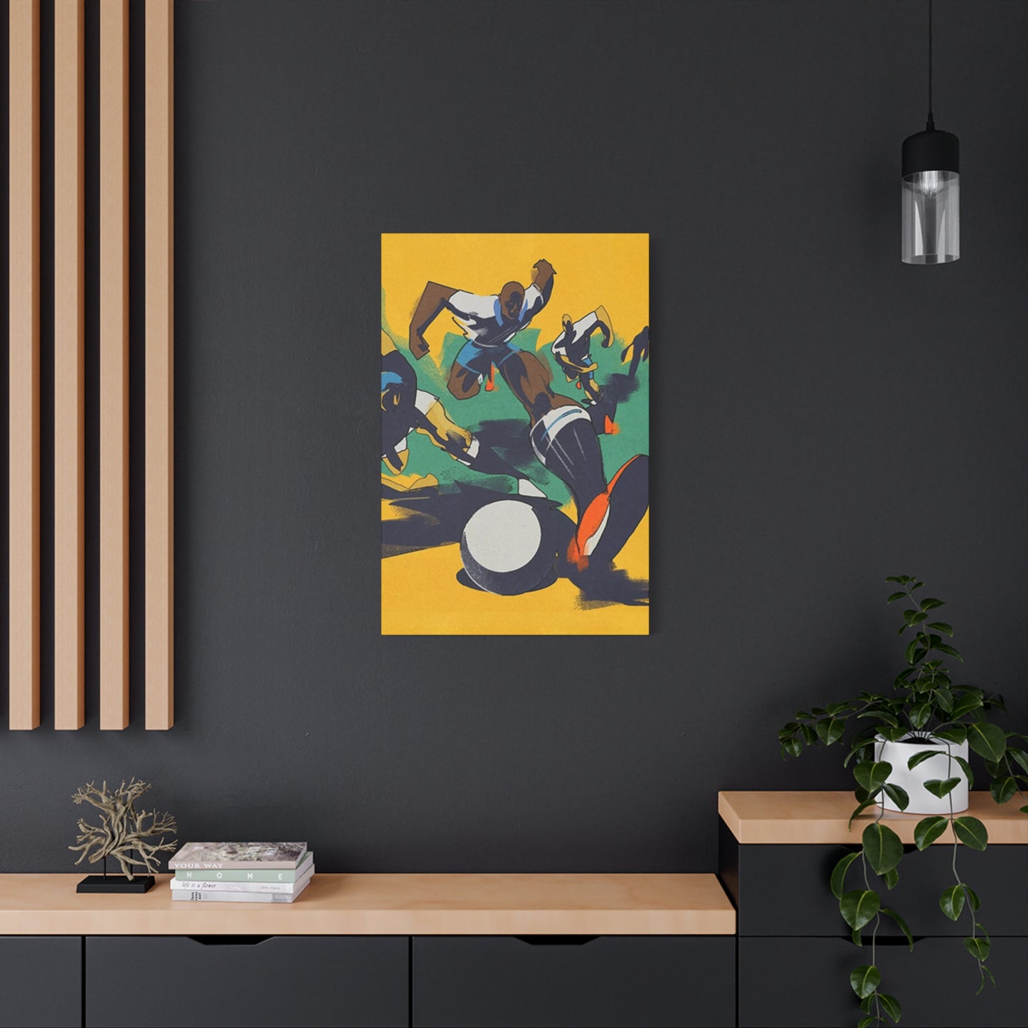 Soccer Animation Wall Art & Canvas Prints