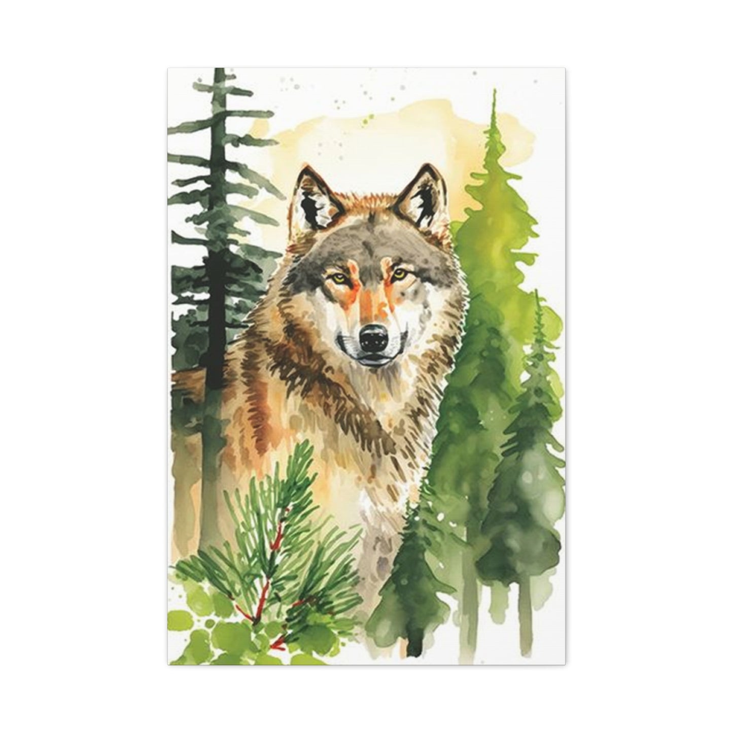 Wolf Painting Wall Art & Canvas Prints