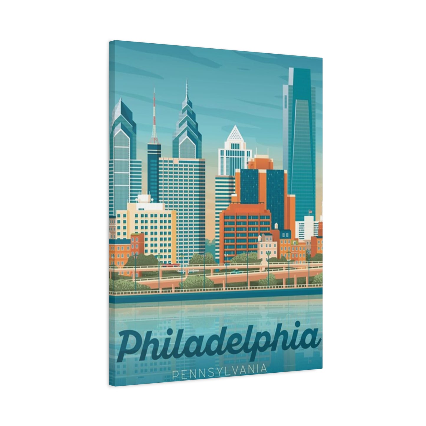 Philadelphia Lake Wall Art & Canvas Prints