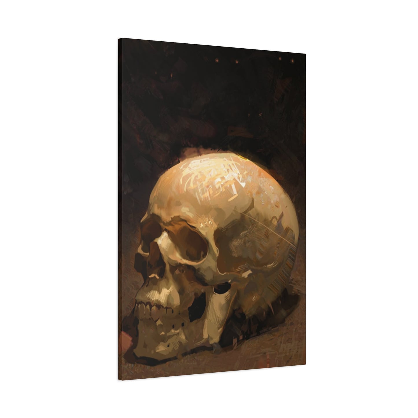 White Skull Poster Wall Art & Canvas Prints