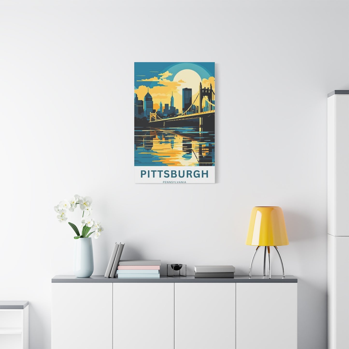 Pittsburgh Poster Wall Art & Canvas Prints