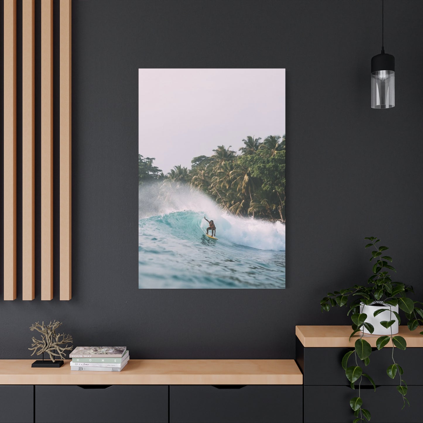 Wave Surfing Wall Art & Canvas Prints
