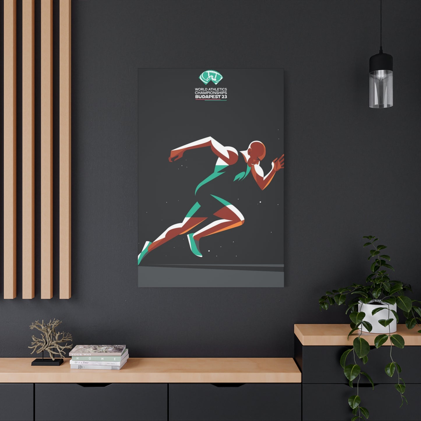World Athletics Championship Poster Wall Art & Canvas Prints