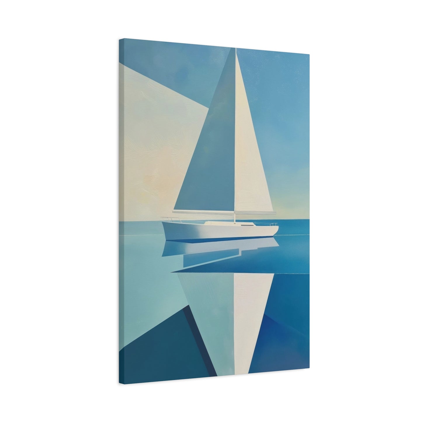 White Sailboat Wall Art & Canvas Prints