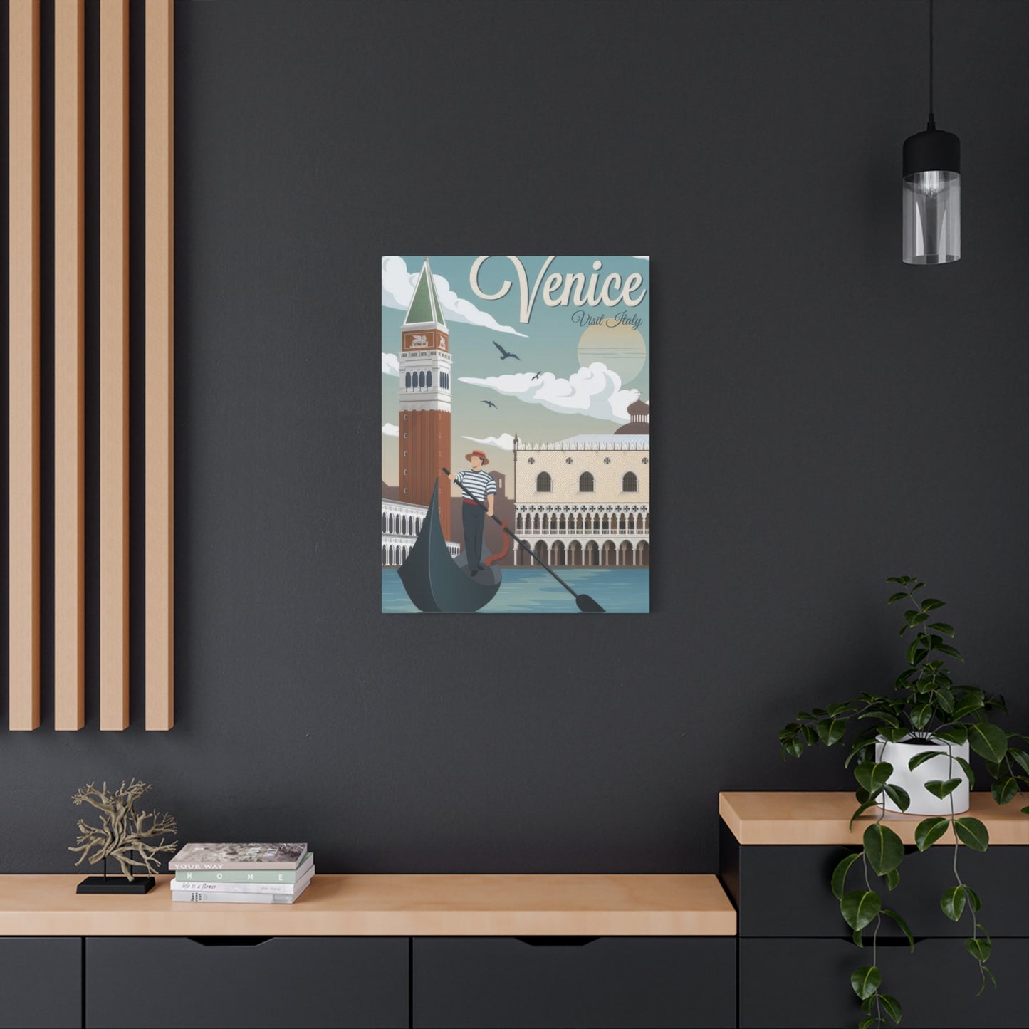 Visit Venice Travel Italy Wall Art & Canvas Prints