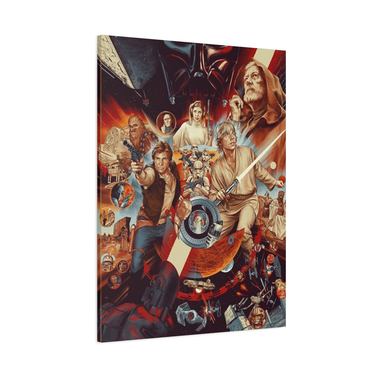 Star Wars Movie Poster Wall Art & Canvas Prints