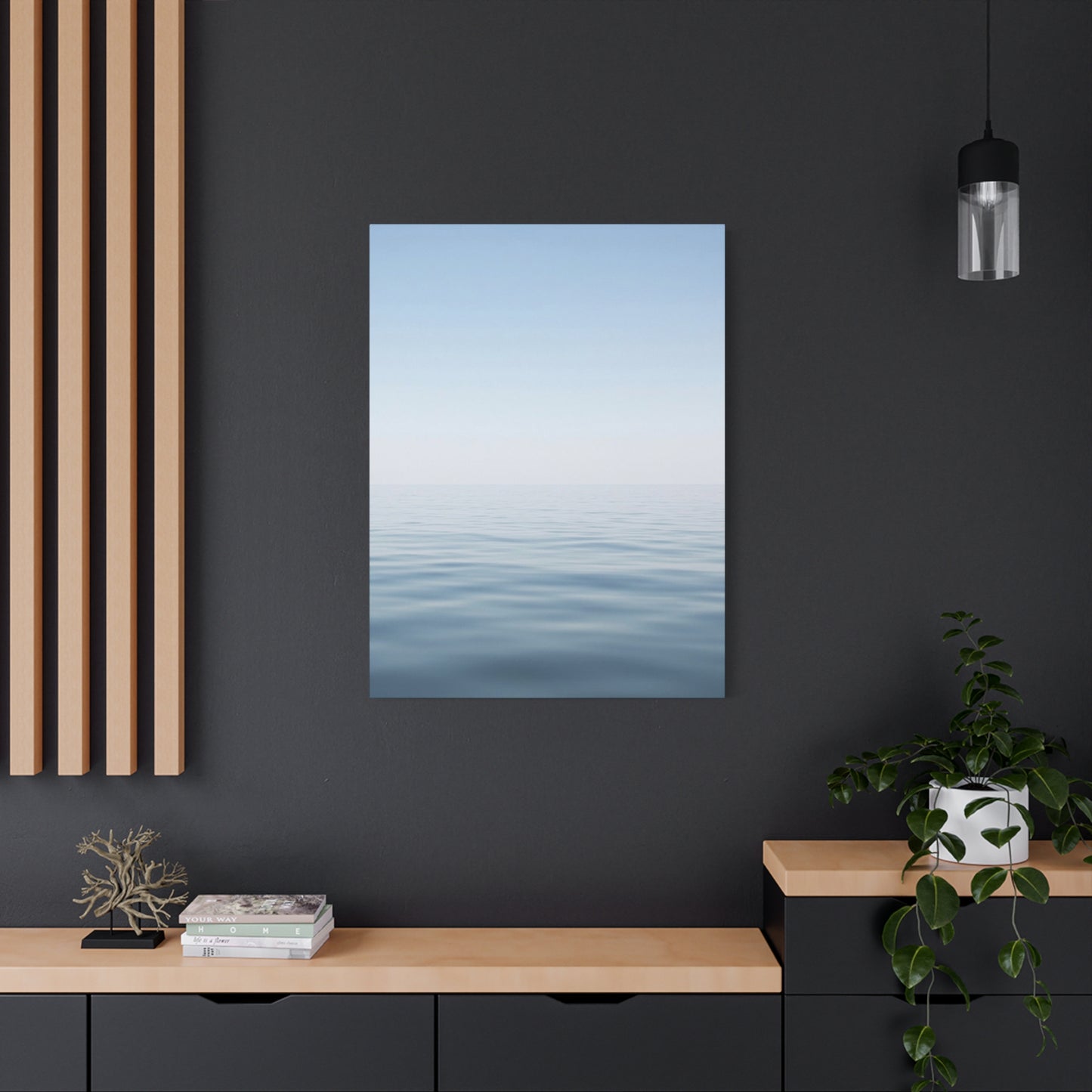 Light Blue Water Sky Wall Art & Canvas Prints