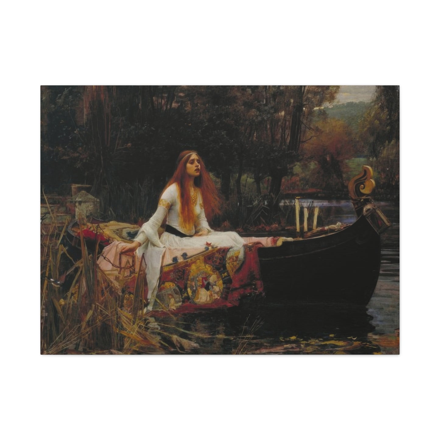 John William The Lady Of Shalott Wall Art & Canvas Prints