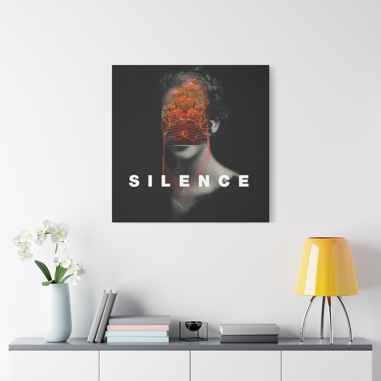 Frank Moth Silence Wall Art & Canvas Prints
