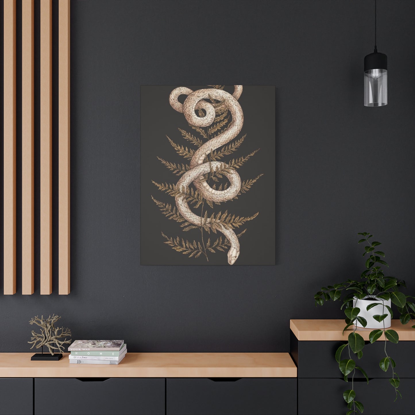 White Snake Wall Art & Canvas Prints