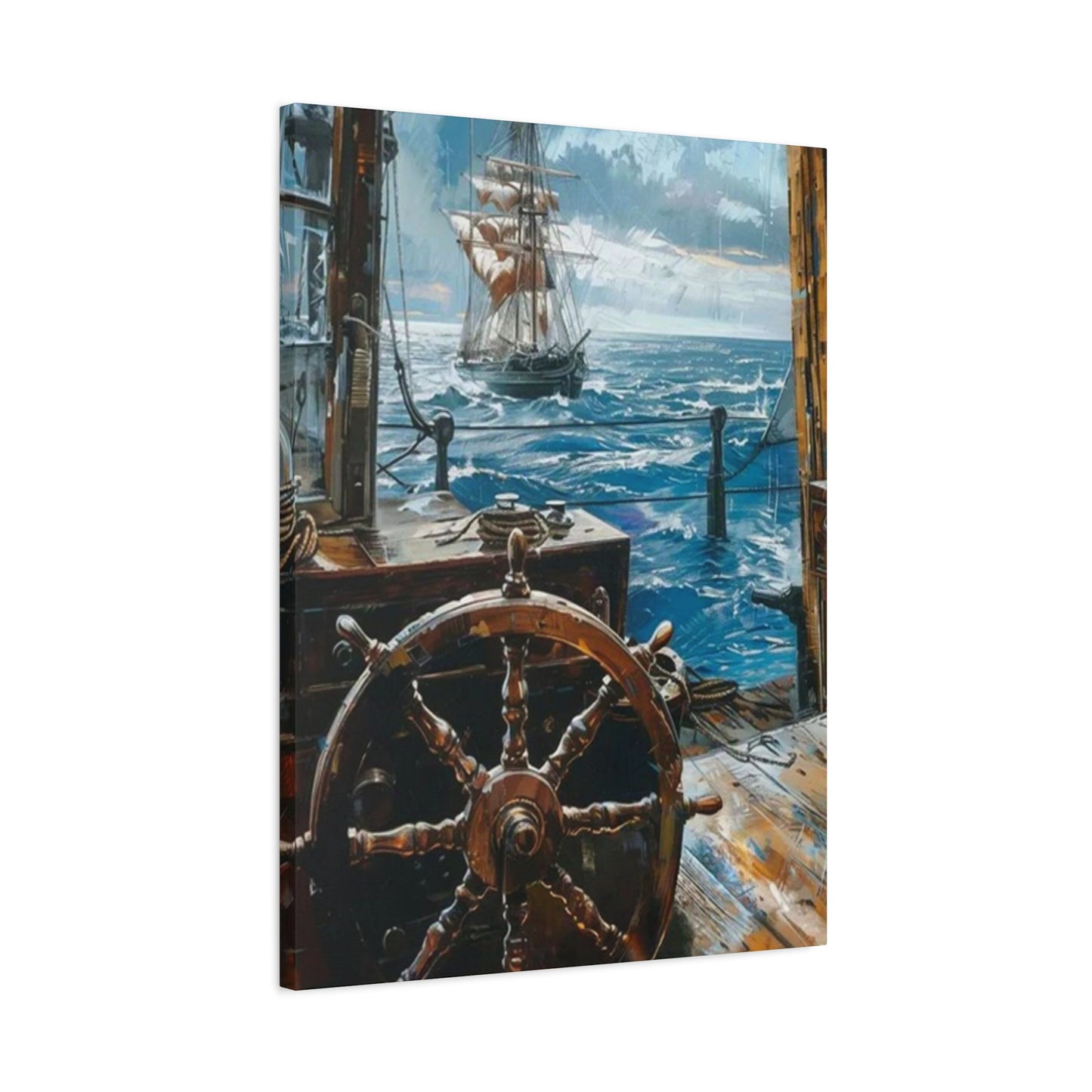 Ship Sailing POV Wall Art & Canvas Prints