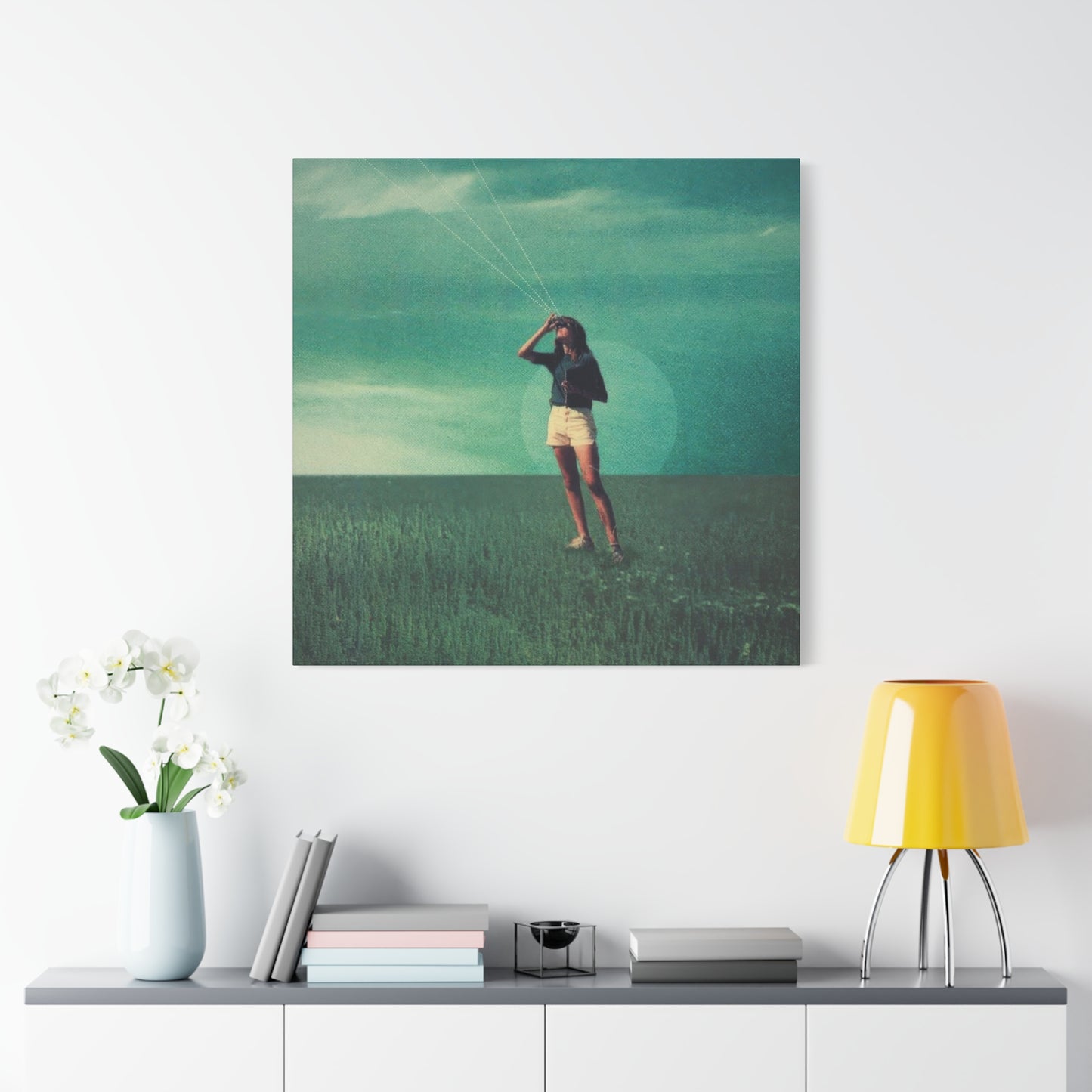 Frank Moth Green Grassland Wall Art & Canvas Prints
