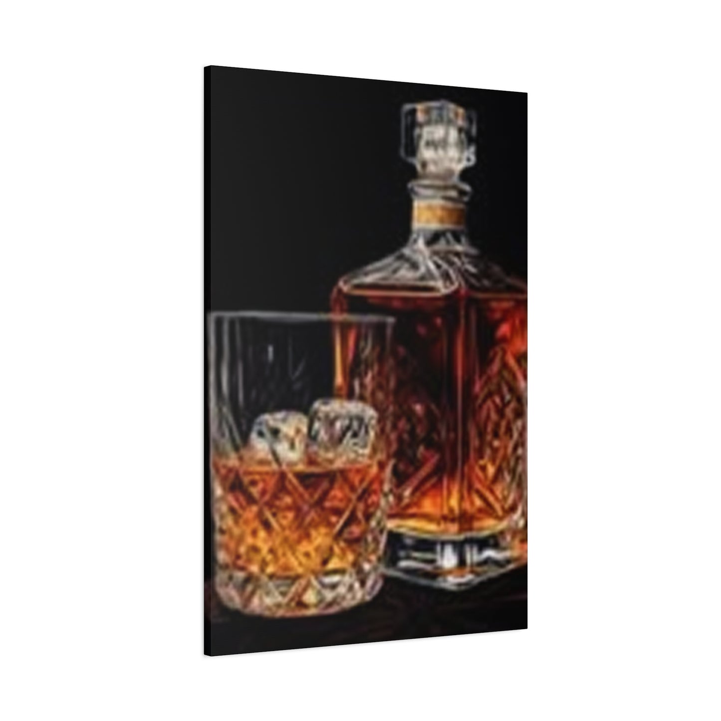 Ice Whiskey Photography Wall Art & Canvas Prints
