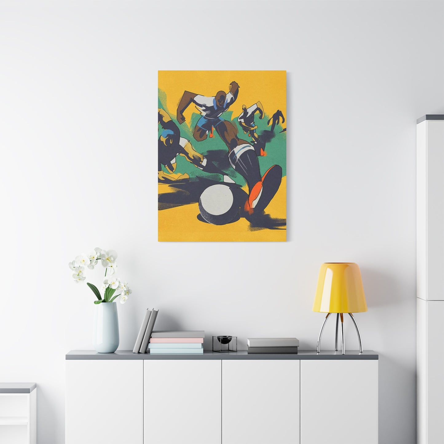 Soccer Animation Wall Art & Canvas Prints