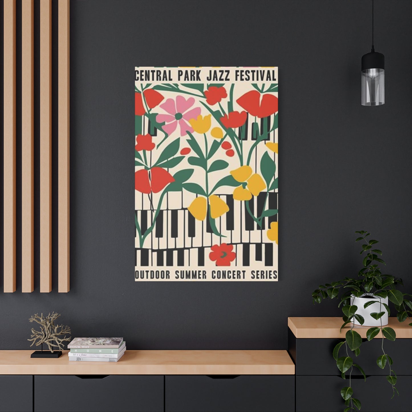 Central Park Jazz Festival Wall Art & Canvas Prints