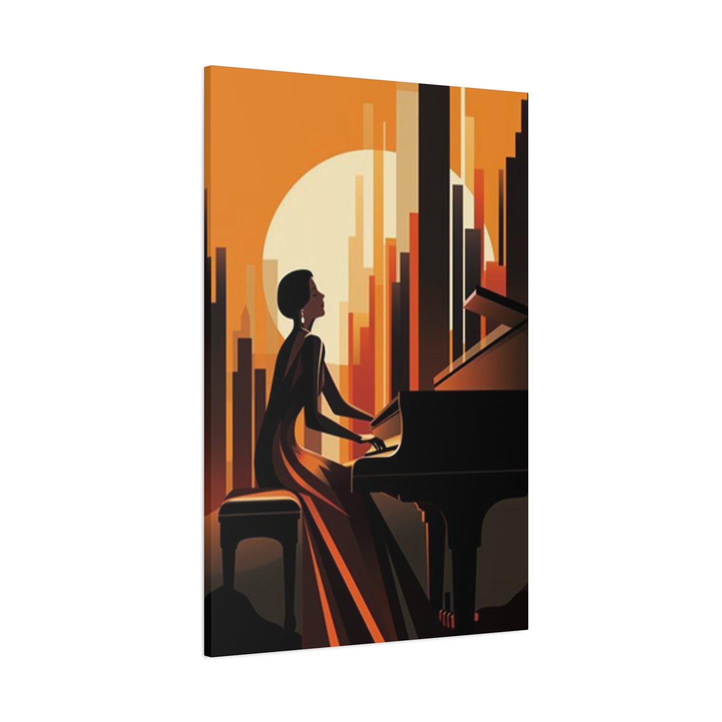 Women Playing Piano Wall Art & Canvas Prints