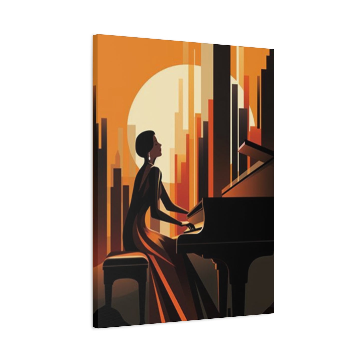Women Playing Piano Wall Art & Canvas Prints