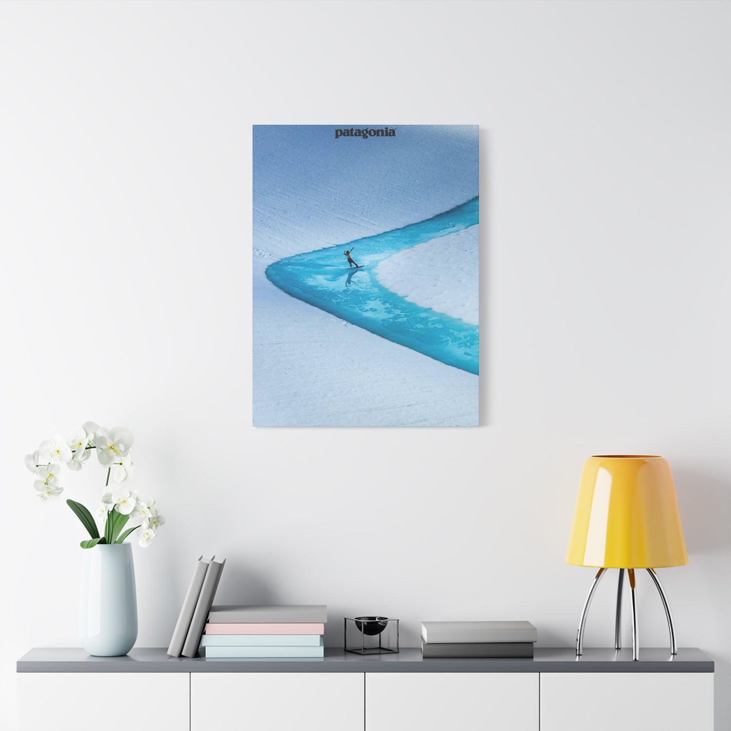 Patagonia River Skiing Wall Art & Canvas Prints
