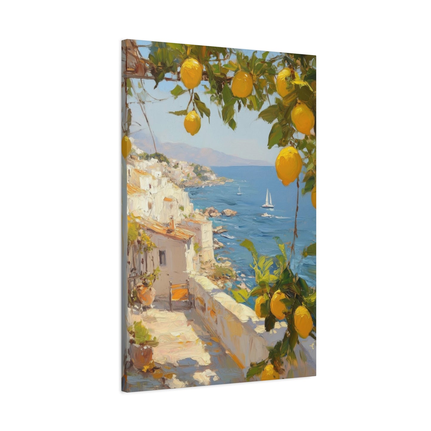 Amalfi Coast View Italy Wall Art & Canvas Prints
