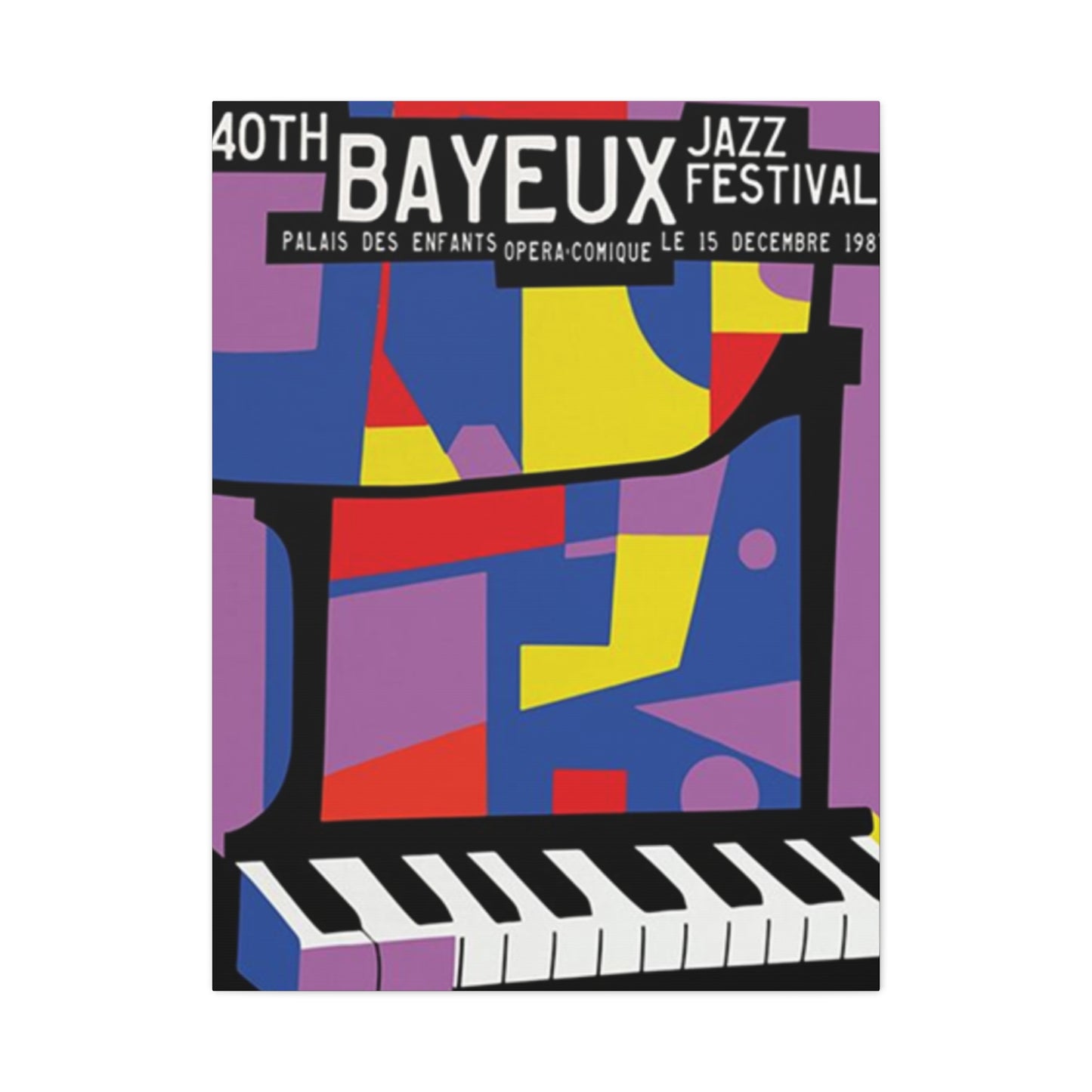 40th Bayeux Jazz Festival Wall Art & Canvas Prints