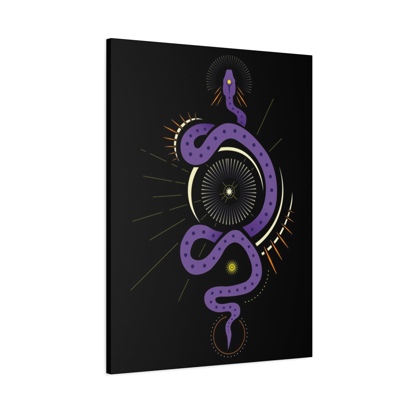 Purple Snake Poster Wall Art & Canvas Prints