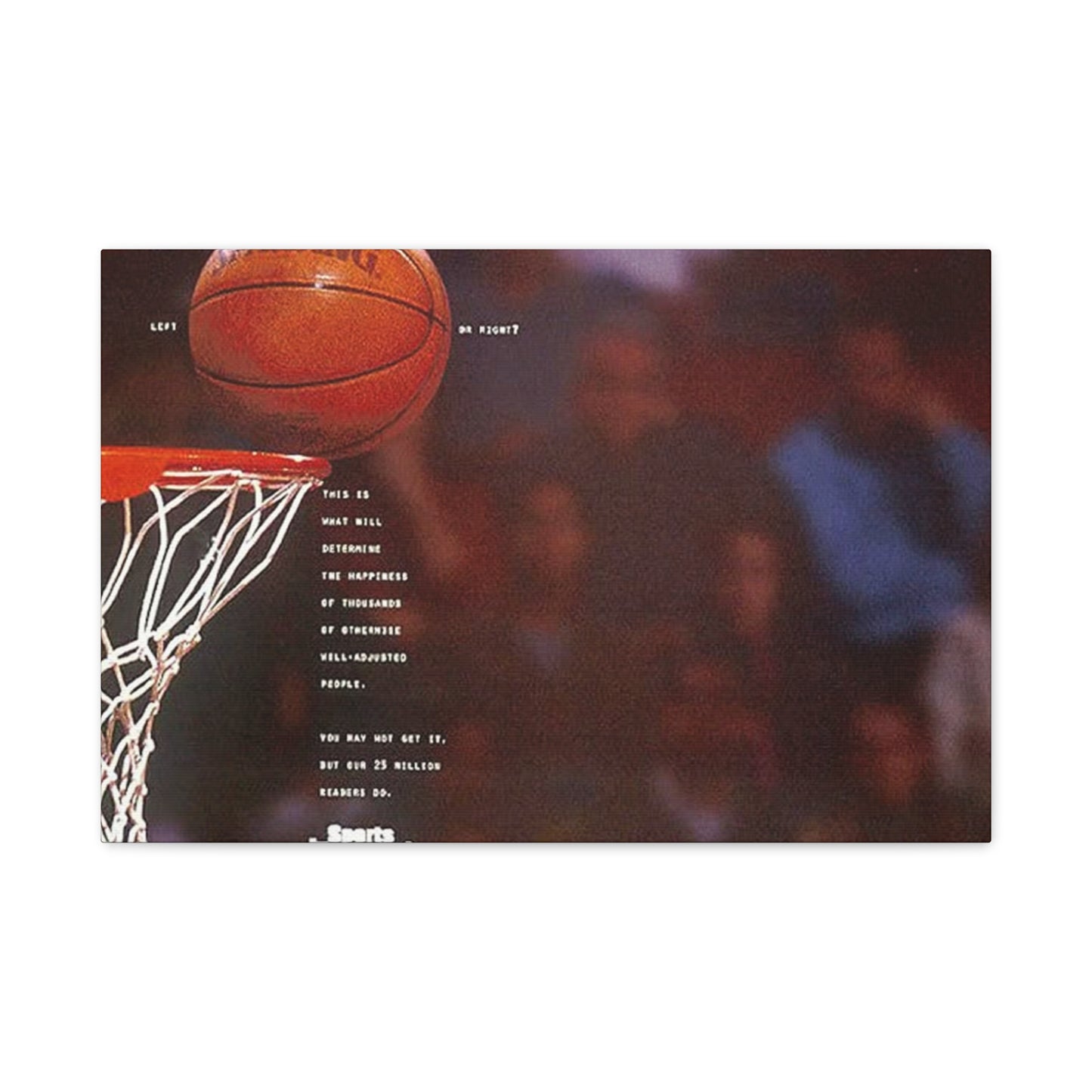 Basketball Wall Art & Canvas Prints