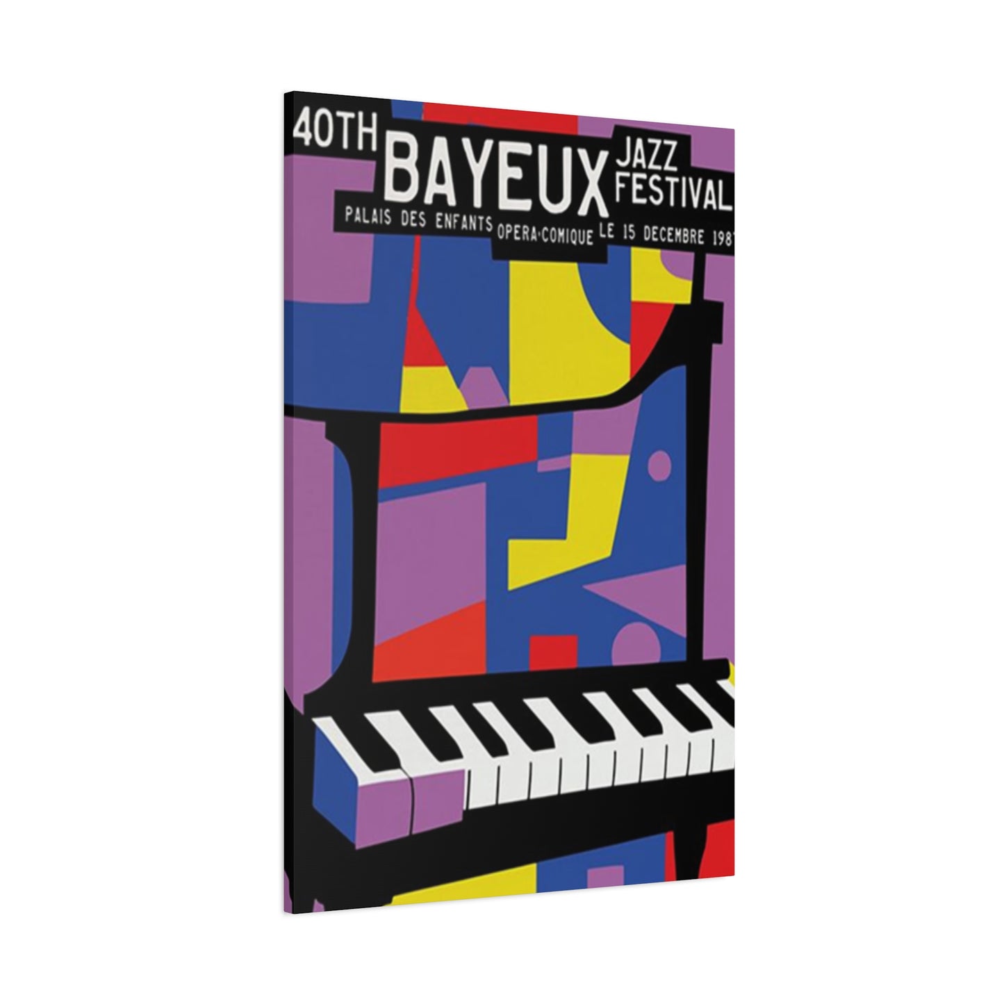 40th Bayeux Jazz Festival Wall Art & Canvas Prints
