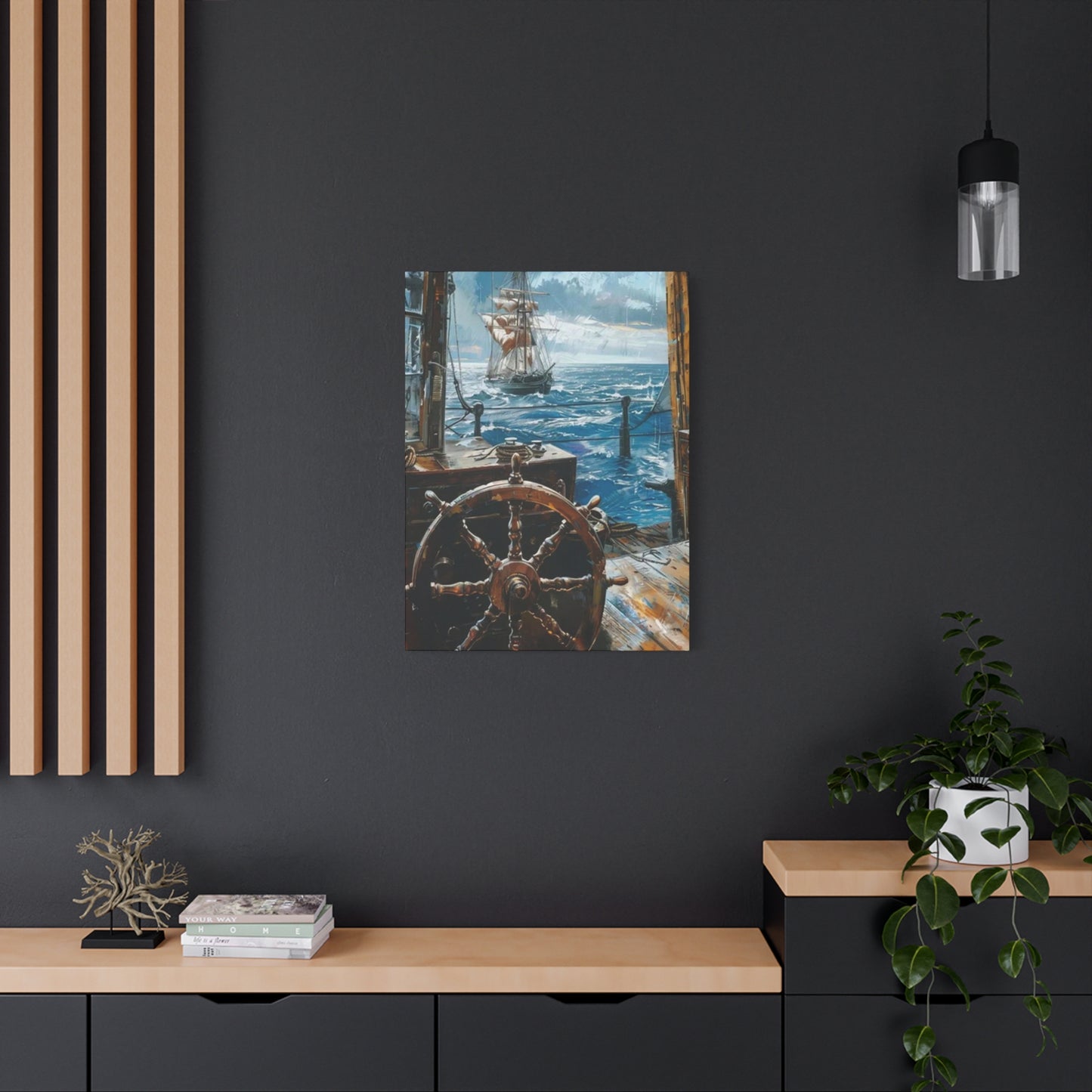 Ship Sailing POV Wall Art & Canvas Prints