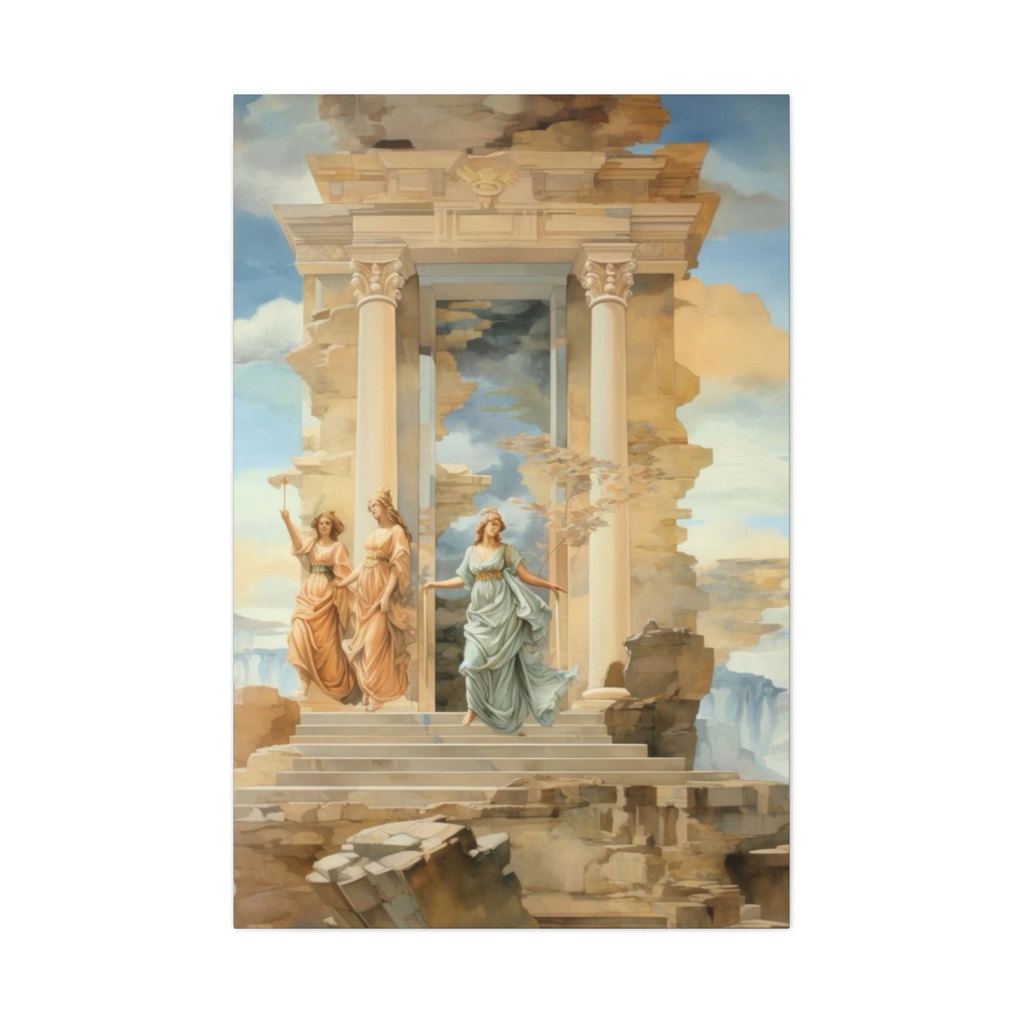 Ancient Greece Earthy Opulence Wall Art & Canvas Prints