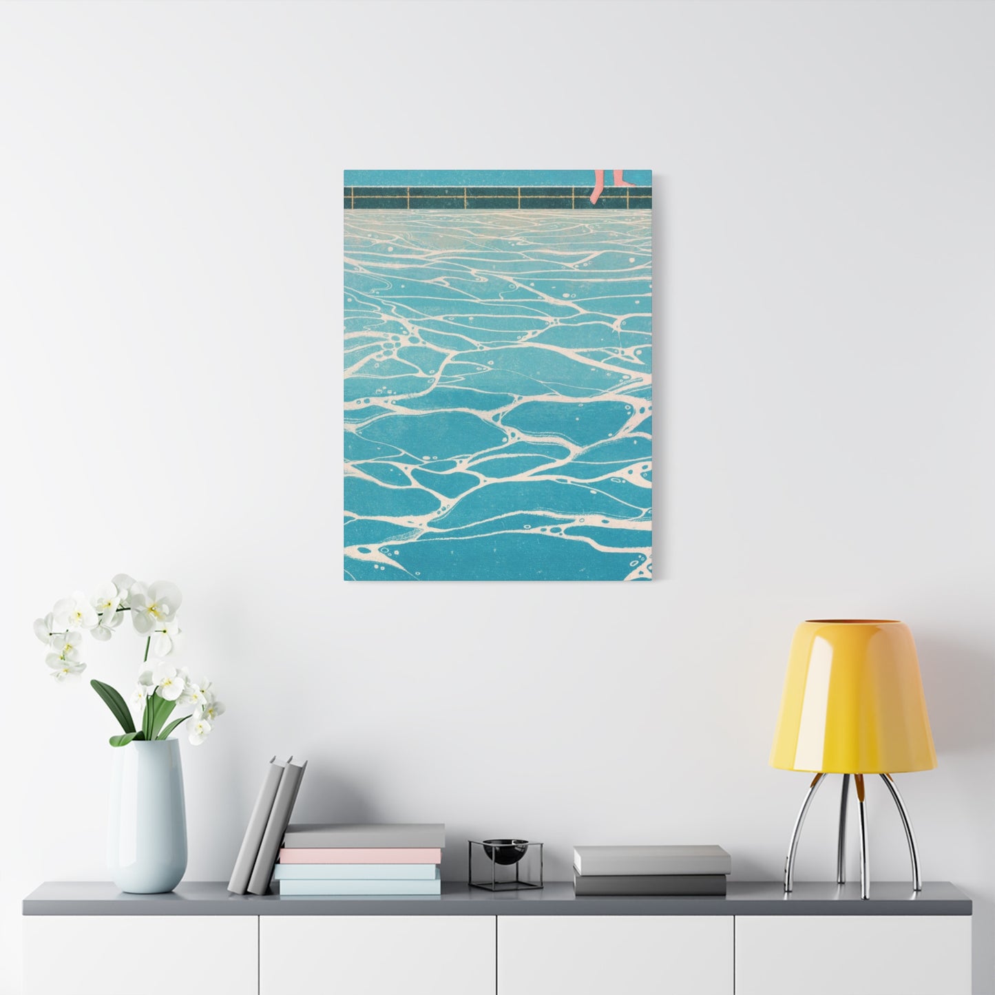 Water Cool Pattern Surface Wall Art & Canvas Prints