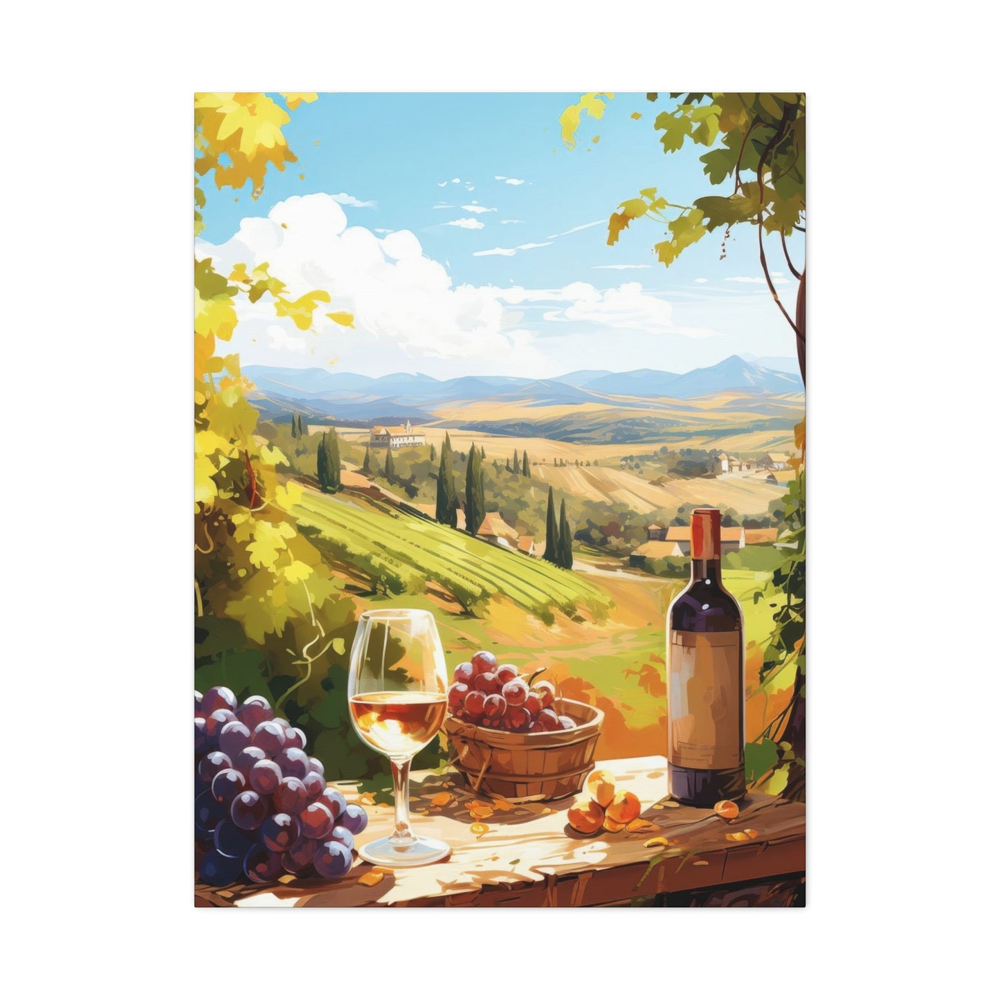 Wine Fruits Farm Wall Art & Canvas Prints
