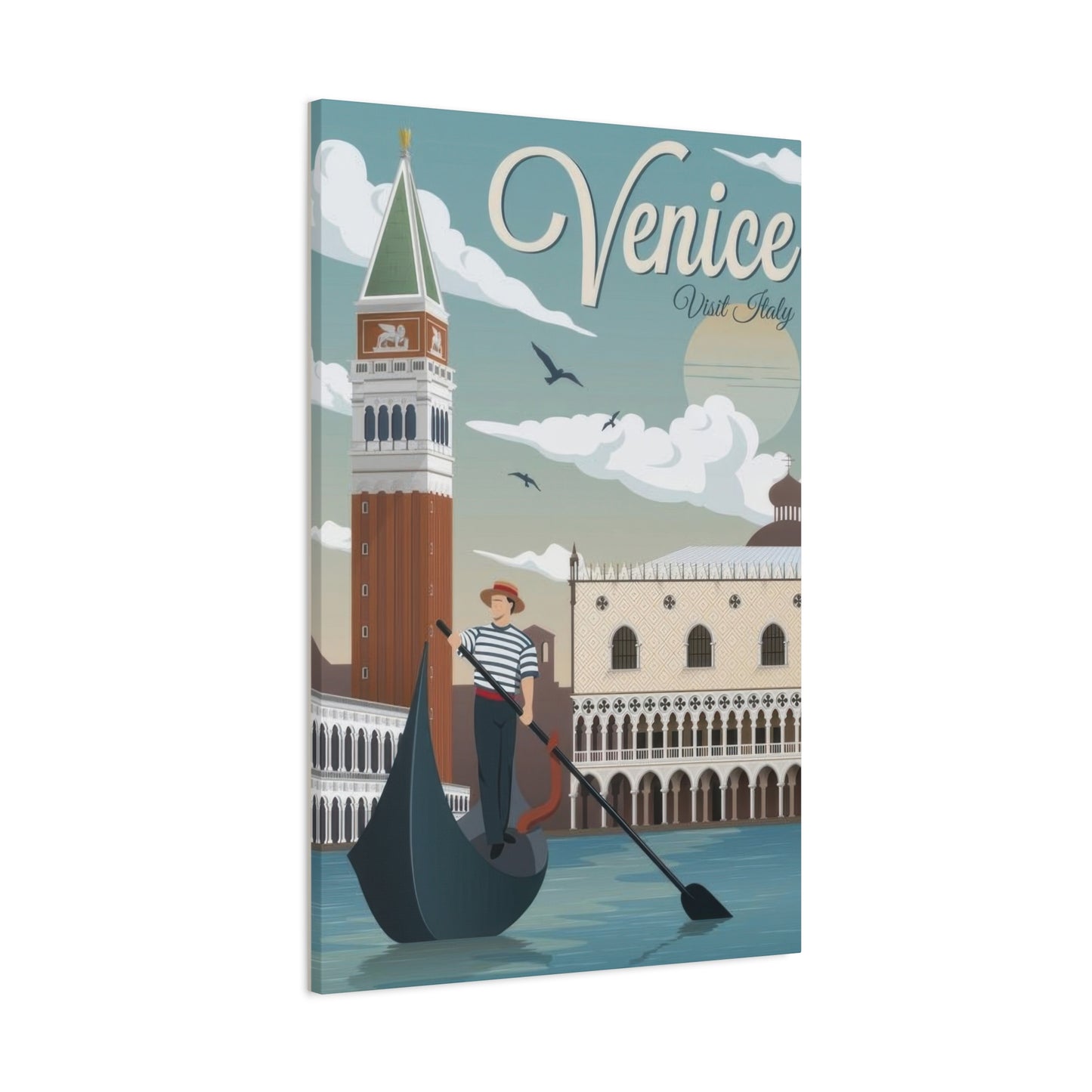 Visit Venice Travel Italy Wall Art & Canvas Prints