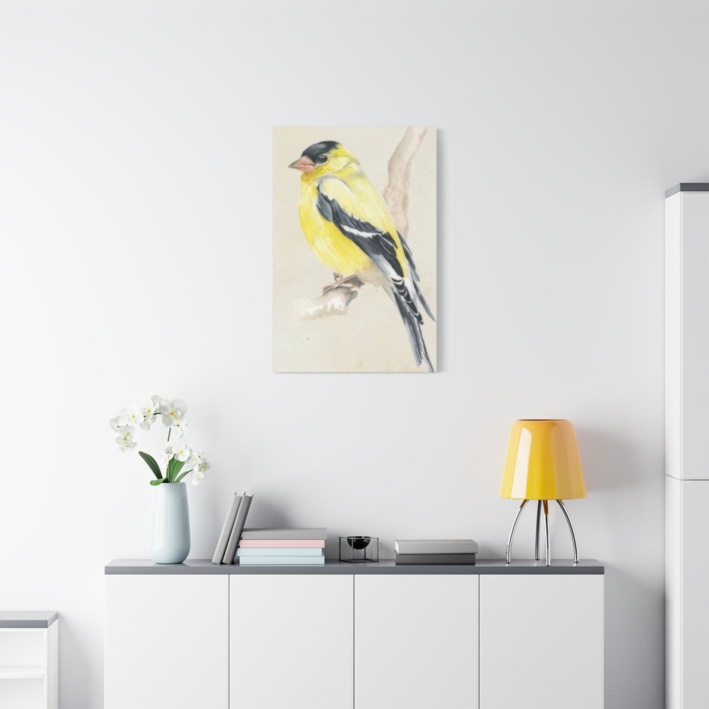 Jennifer Paxton Parker Little Bird On Branch 2 Wall Art & Canvas Prints