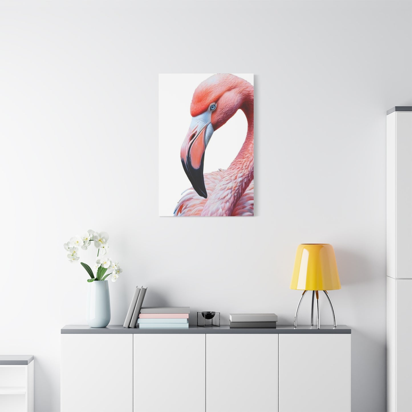 Flaming Portrait Wall Art & Canvas Prints