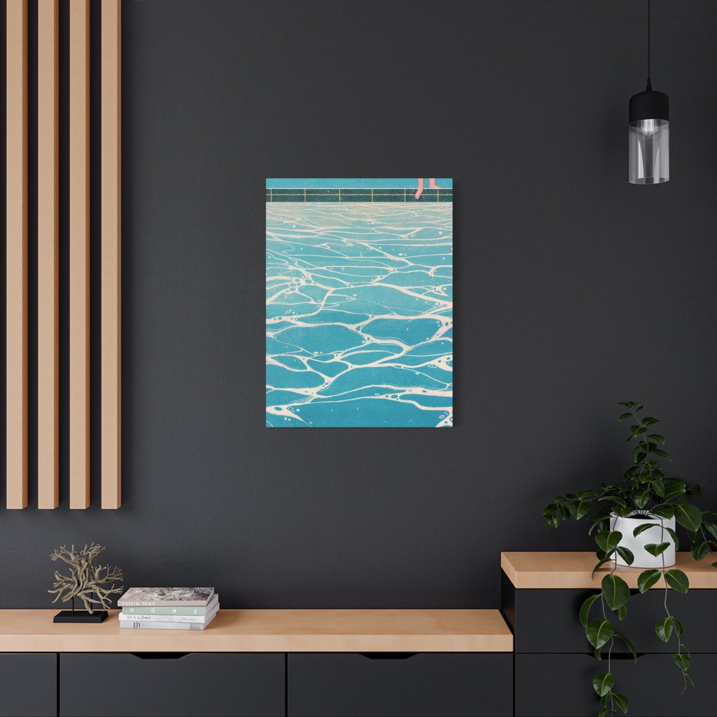 Water Cool Pattern Surface Wall Art & Canvas Prints