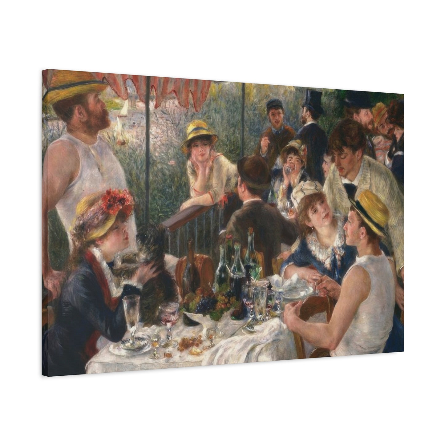 Luncheon Of The Boating Party Impression Wall Art & Canvas Prints