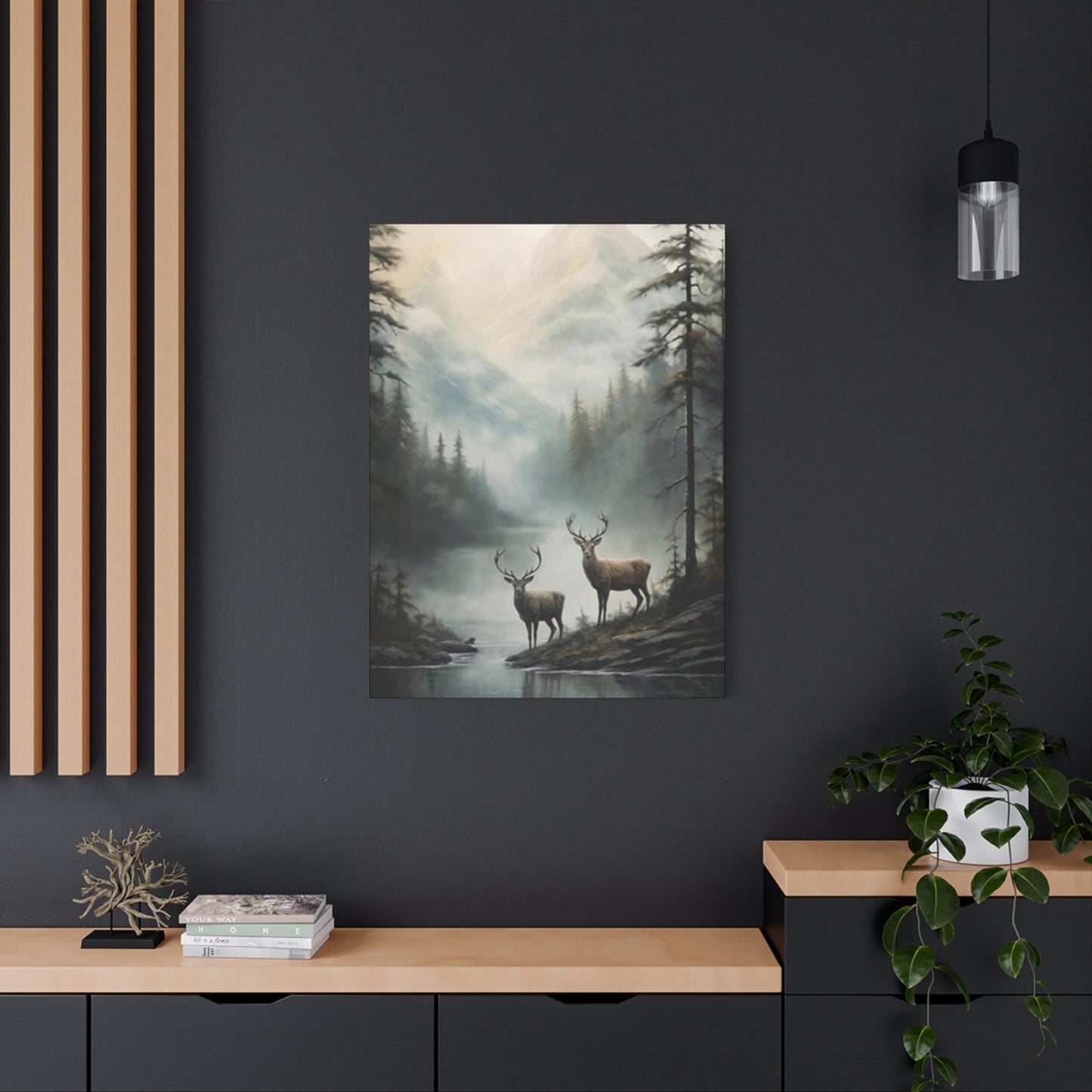 Reindeer Family Wall Art & Canvas Prints