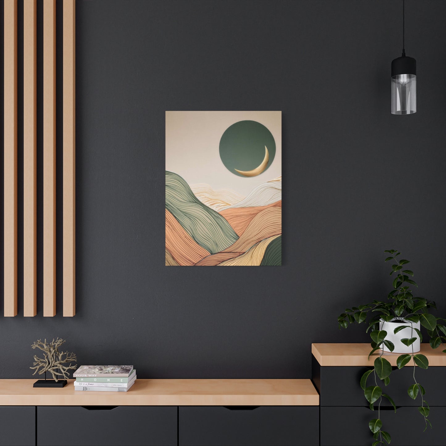 Abstract Landscape Earth Tones Wall Art & Canvas Prints