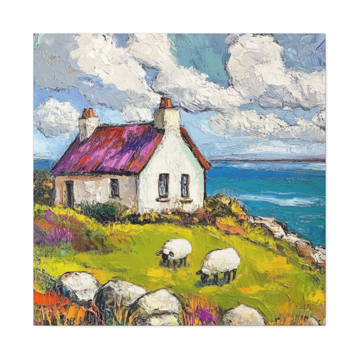 Irish Cottage Ireland Wall Art & Canvas Prints