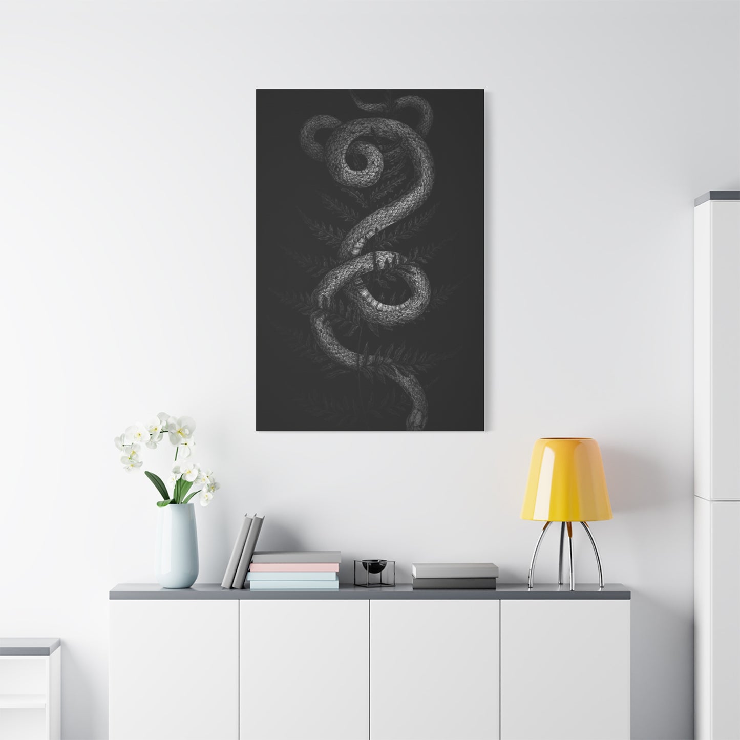White Cobra Wall Art & Canvas Prints