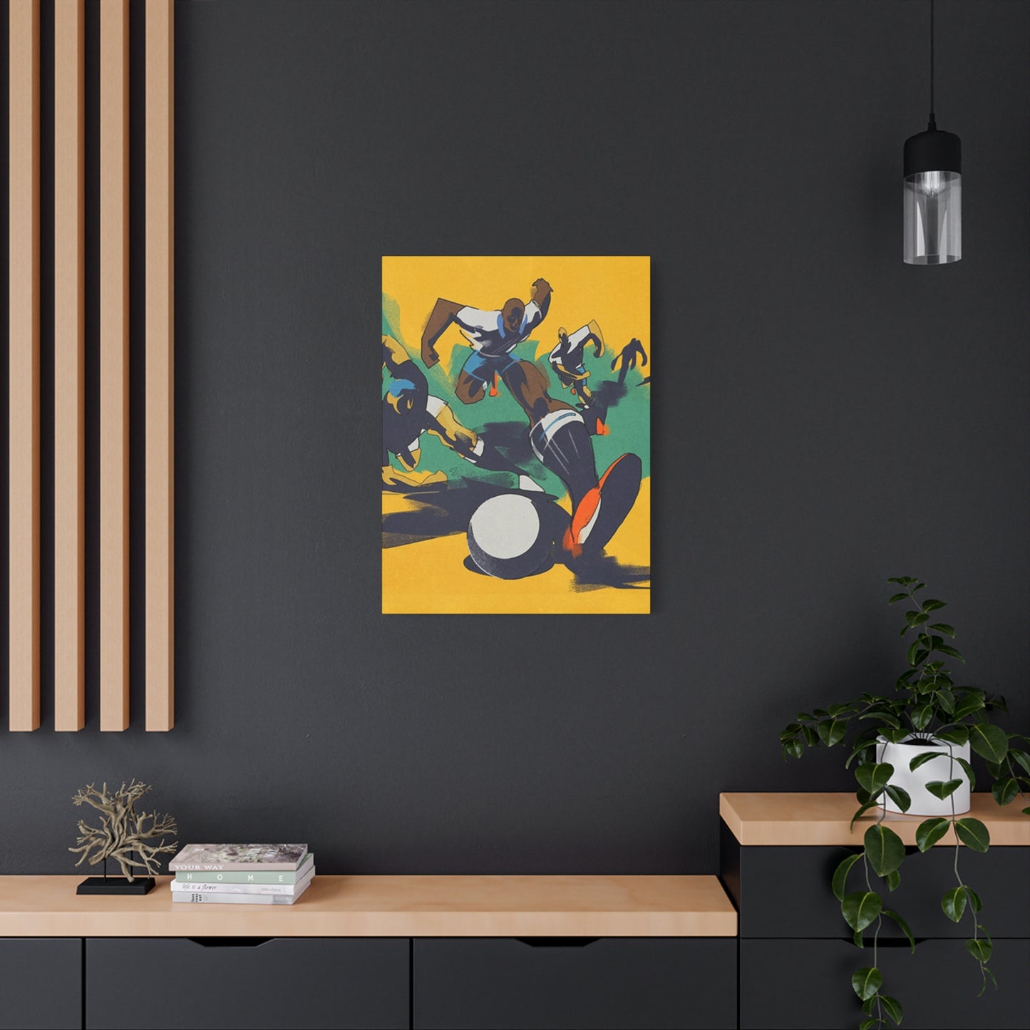 Soccer Animation Wall Art & Canvas Prints